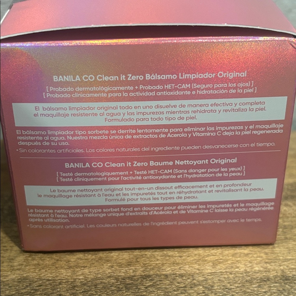Korean Face Wash~ Clean It Zero Original Cleansing Balm Acerola+ ~ 2 Containers - Picture 4 of 9